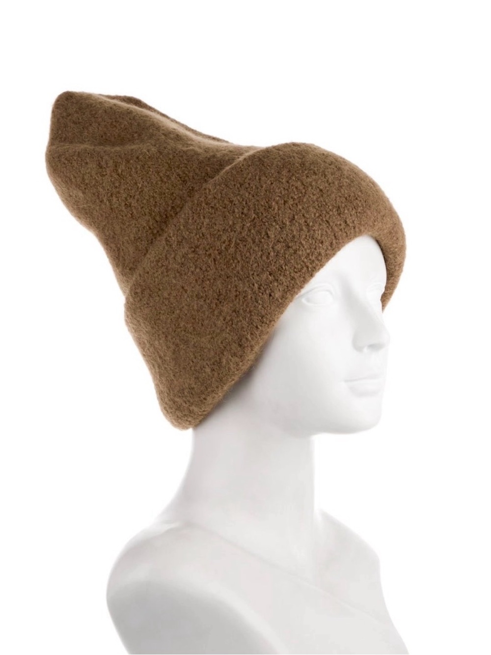 Lauren a Manoogian Carpenter Hat Alpaca Beanie Ochre
